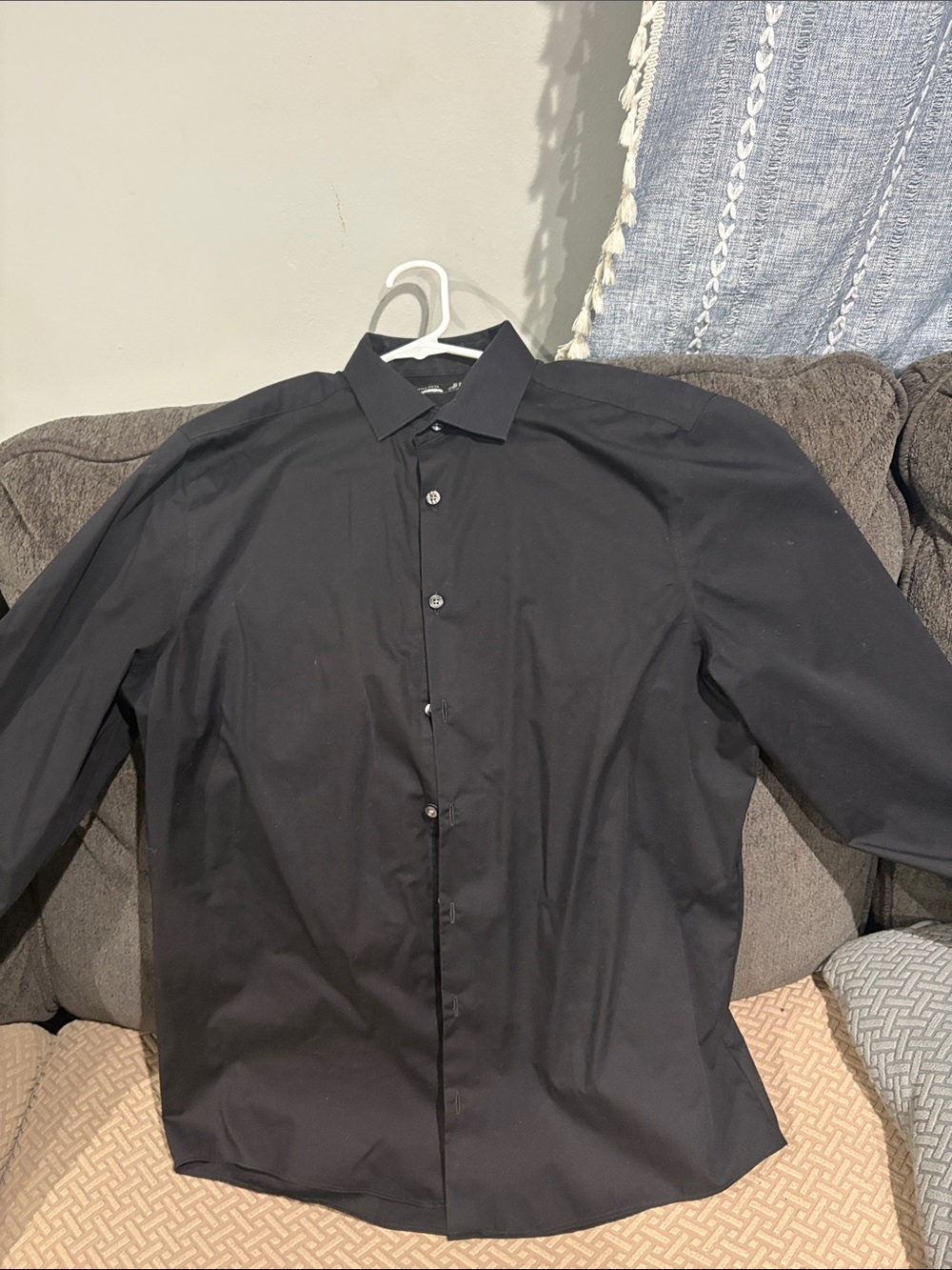 jcpenney Men's Black Dress Shirt - Classic Button-Up